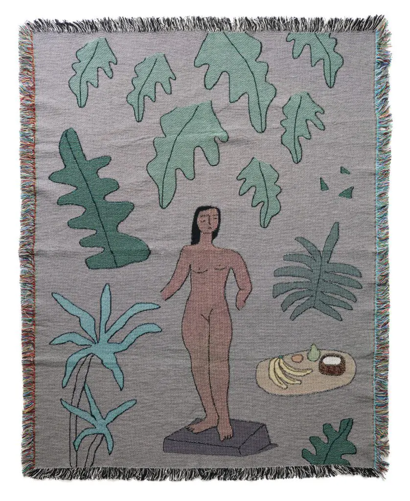 リリアンマルティネス　アート作品　bfgf Lilian Martinez (bfgf) × gallery commune “Pooch” Rug - commune