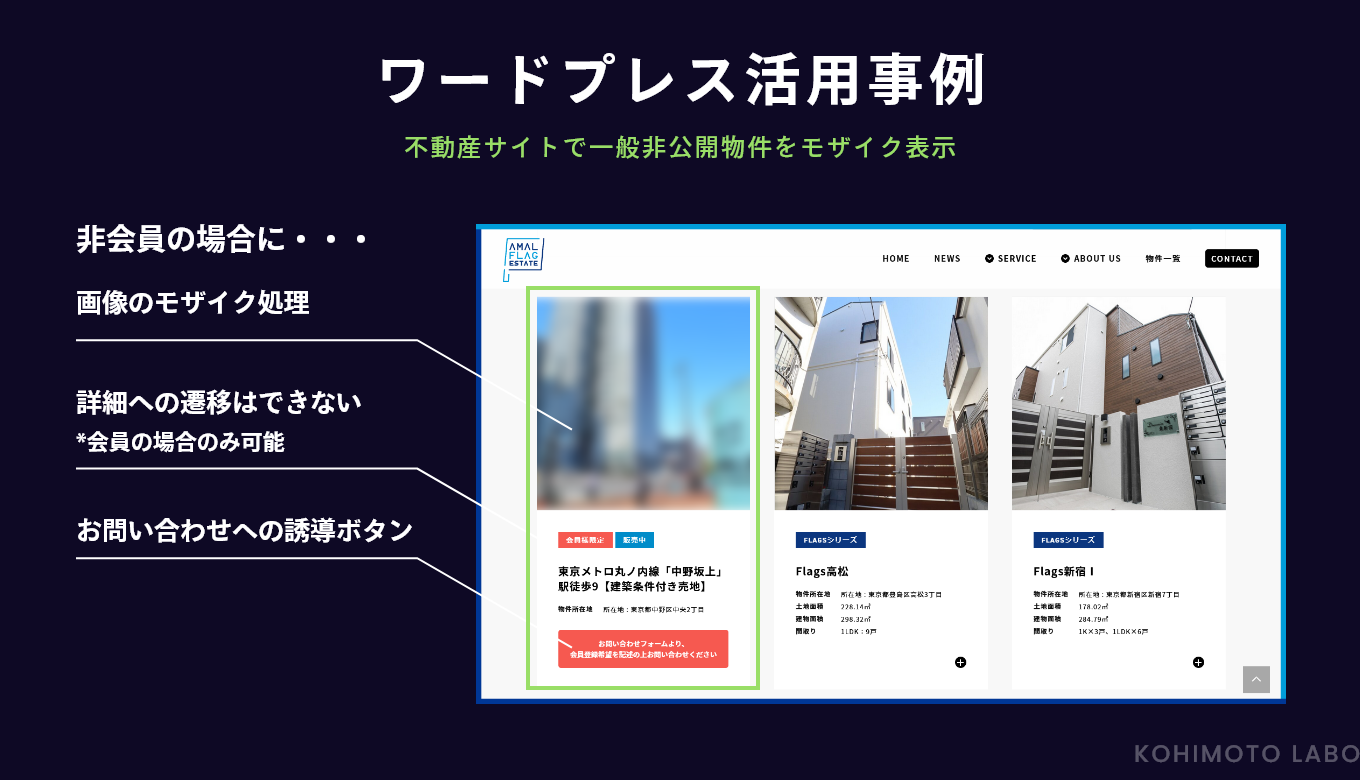 WordPressを使って不動産会社の物件情報ページを制作するまでの過程を解説